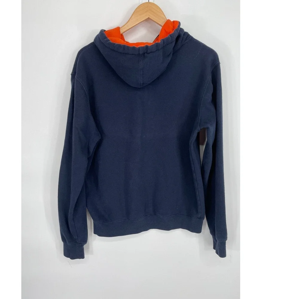 Auburn Tigers Stadium Athletics Mens Hoodie M Sweatshirt Navy Auburn Tigers Logo